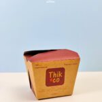 Food Pail Paper Box Sablon Custom - Kotak Makan Mie & Nasi Kekinian