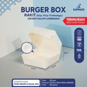 burger box ivory rakit