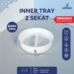 inner tray 2 sekat