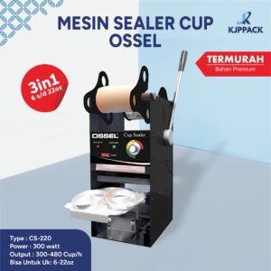 mesin sealer cup ossel