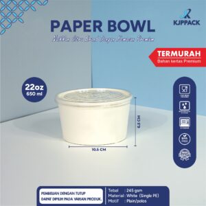 paper bowl 22oz