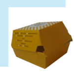 Cetak Dus Burger Custom / Box Burger Kraft - Kemasan Fast Food Anti Minyak