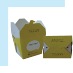 Food Pail Paper Box Sablon Custom Logo - Kotak Makan Mie & Nasi Kekinian