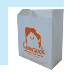 Cetak Paper Bag Putih Custom - Tas Kertas Food Grade untuk Fried Chicken & Snack | KJPPACK